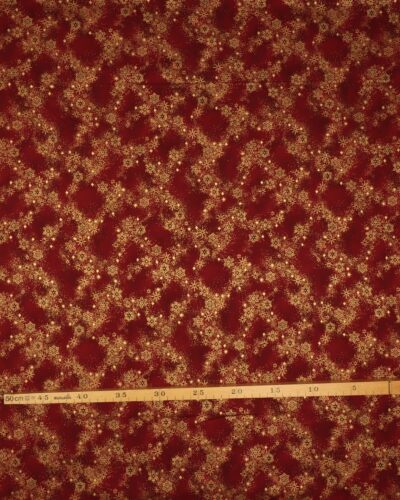 Petit Cristal, rød m. stjerner - Patchwork