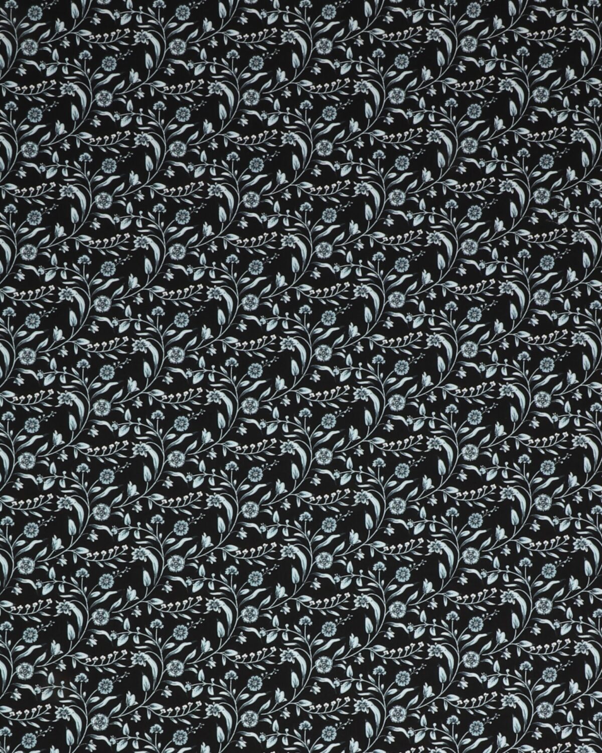 Atelier Glashouwer, lyseblå på sort - Patchwork - Billede 2