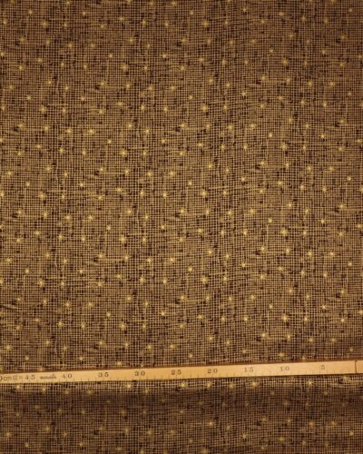 Petit Cristal, brun m. streger og stjerner - Patchwork 7 Petit Cristal, brun m. streger og stjerner - Patchwork