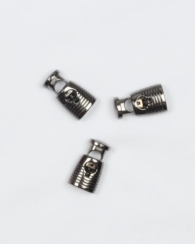 Gl. sølv,4 mm - Snorestopper, enkelt