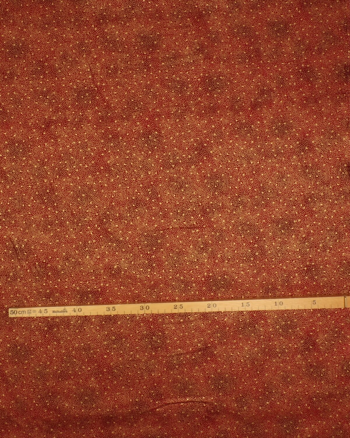 Star Sprinkle, rød m. små stjerner og prikker - Patchwork - Billede 3