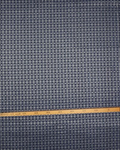 Holiday Flourish, blå m. sølv - Patchwork