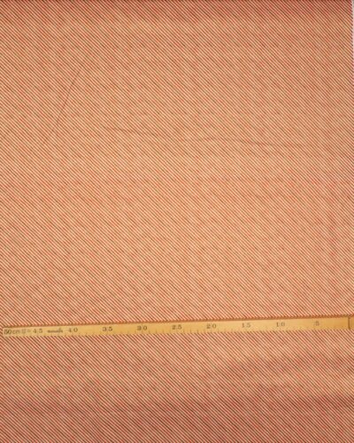 Holiday Charms, diagonale striber i rød/guld - Patchwork 7 Holiday Charms, diagonale striber i rød/guld - Patchwork