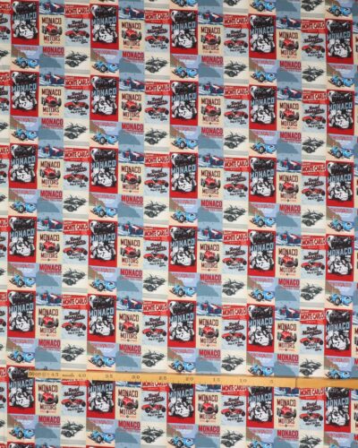 Retro racerbiler - French Terry 9 Retro racerbiler - French Terry