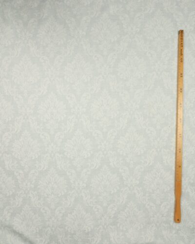 Ornamenter, sart lyseblå/offwhite