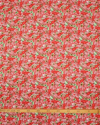 Peppermint candy, juleslik - Patchwork