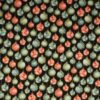 Røde/grønne/blå julekugler på sort - Patchwork - Wilmington prints