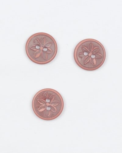 Gammelrosa m. blomst - 15 mm