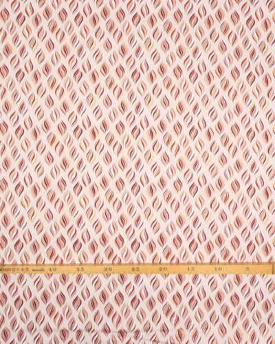 Lyserød med mønster - Bomuld