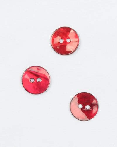 Mørkerød - Perlemor 13 mm