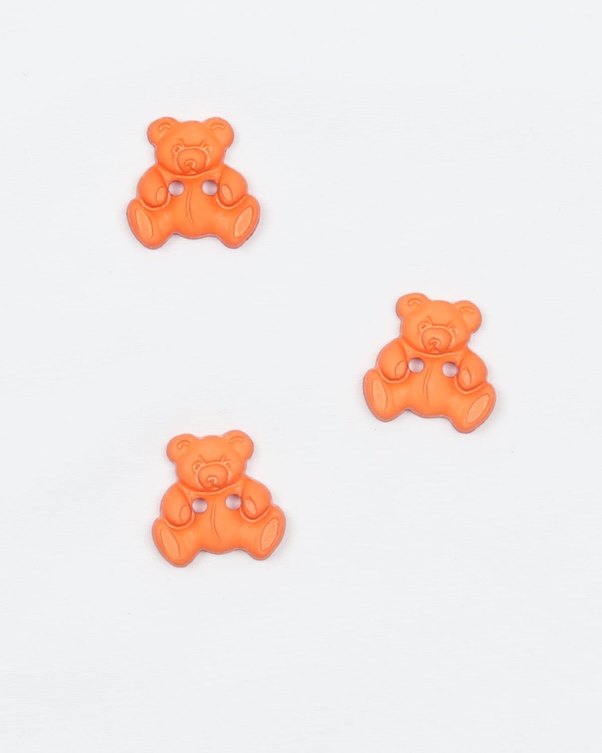 Orange bamse - 17 mm