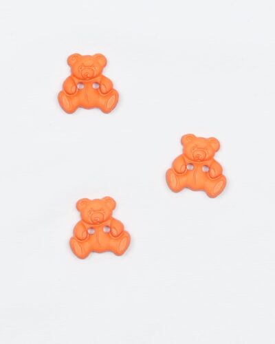 Orange bamse - 17 mm