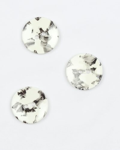 Offwhite, grå, sort - 28 mm