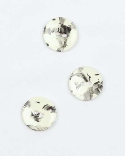 Offwhite, grå, sort - 23 mm