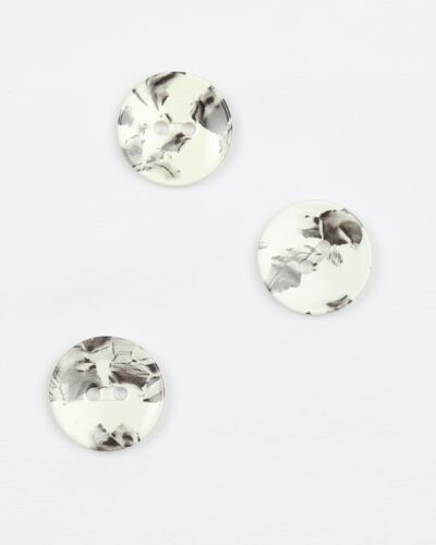 Offwhite, grå, sort - 20 mm