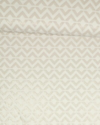 Pallietter, hvid - Jersey (polyester, viskose, acryl)