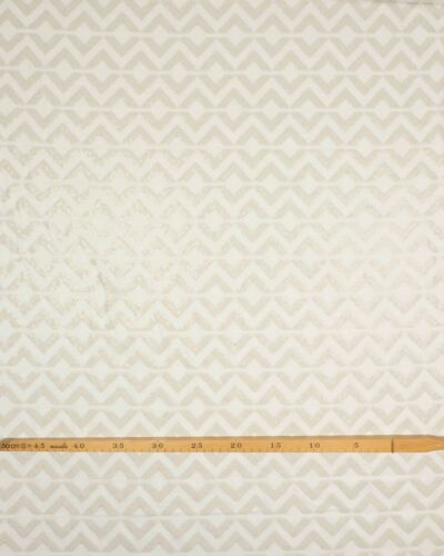 Pallietter, hvid - Jersey (polyester, viskose, acryl)