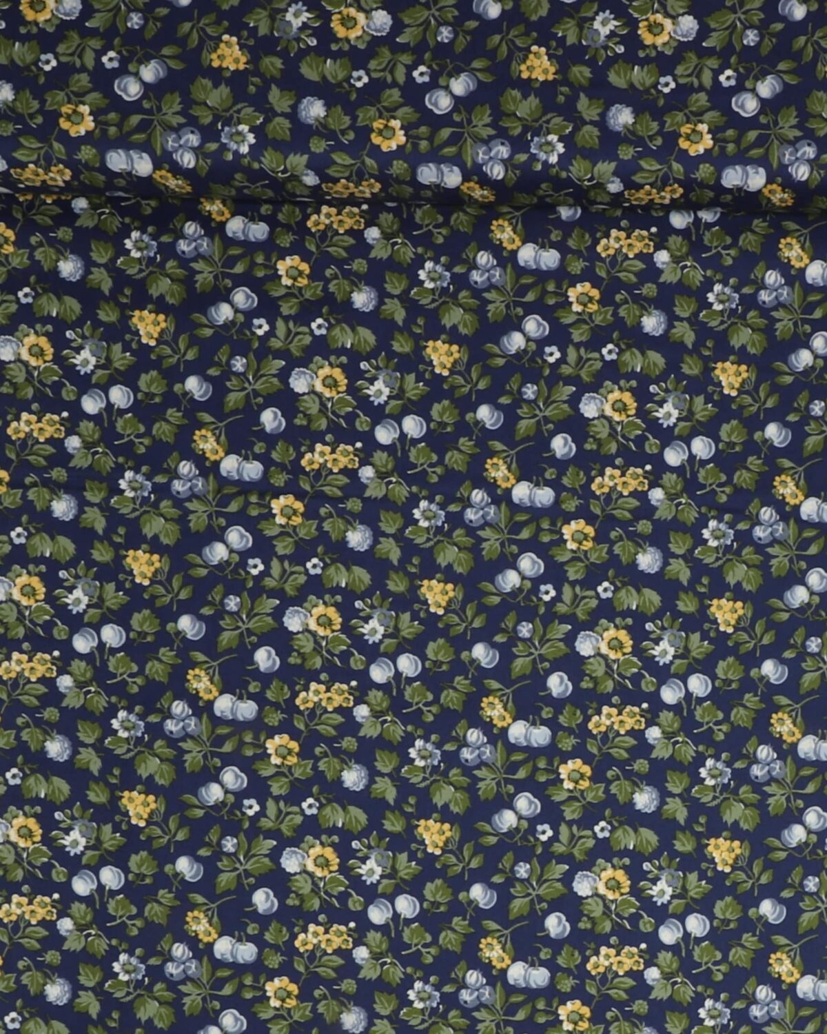 Wild berry, Vilde bær på blå bund - Liberty