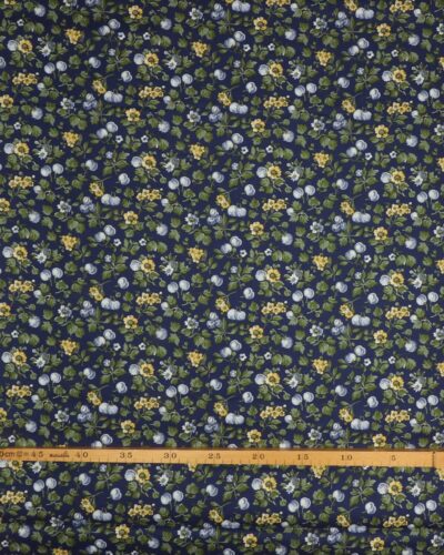 Wild berry, Vilde bær på blå bund - Liberty