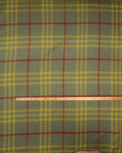 Tern, vissengrøn/lime/rød - Uld/polyester 9 Tern, vissengrøn/lime/rød - Uld/polyester