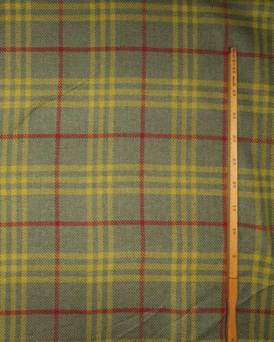 Tern, vissengrøn/lime/rød - Uld/polyester 8 Tern, vissengrøn/lime/rød - Uld/polyester