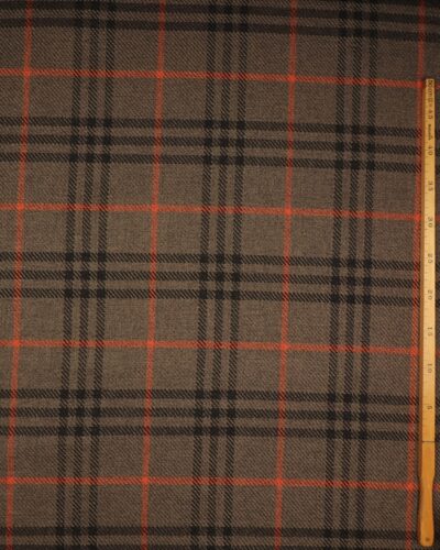 Tern, brun/mørkebrun/orange - Uld/polyester 8 Tern, brun/mørkebrun/orange - Uld/polyester