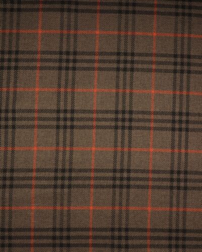 Tern, brun/mørkebrun/orange - Uld/polyester