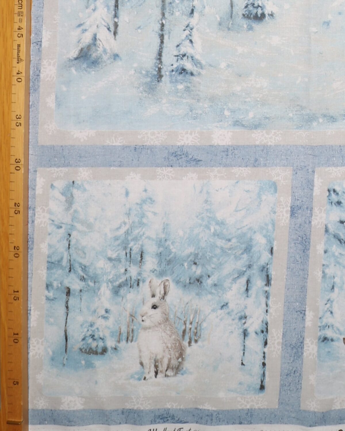 Woodland frost, 5 vinterlandsmotiver - Patchwork rapport - Billede 4