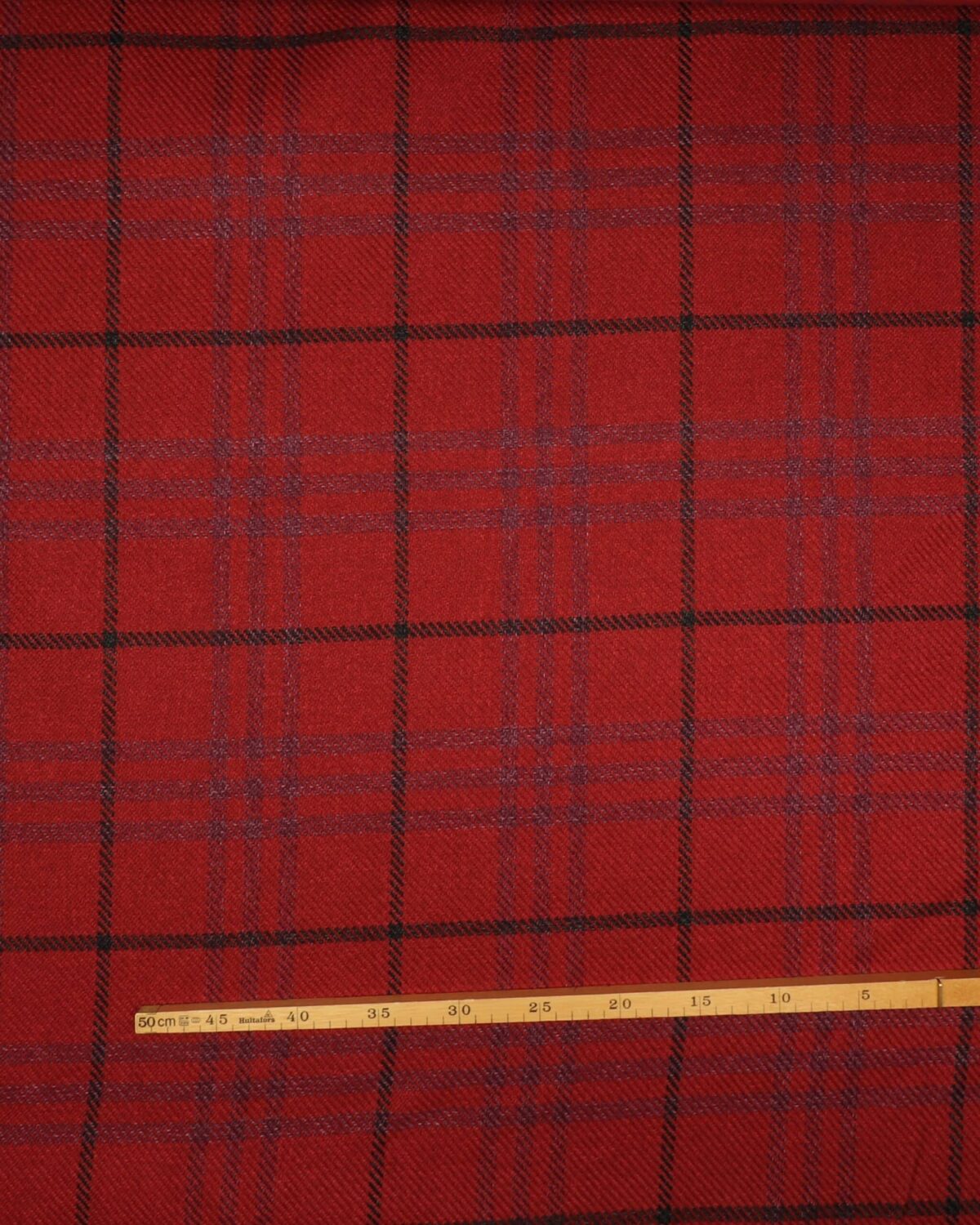 Tern, rød/sort/lyselilla - Uld/polyester - Billede 4