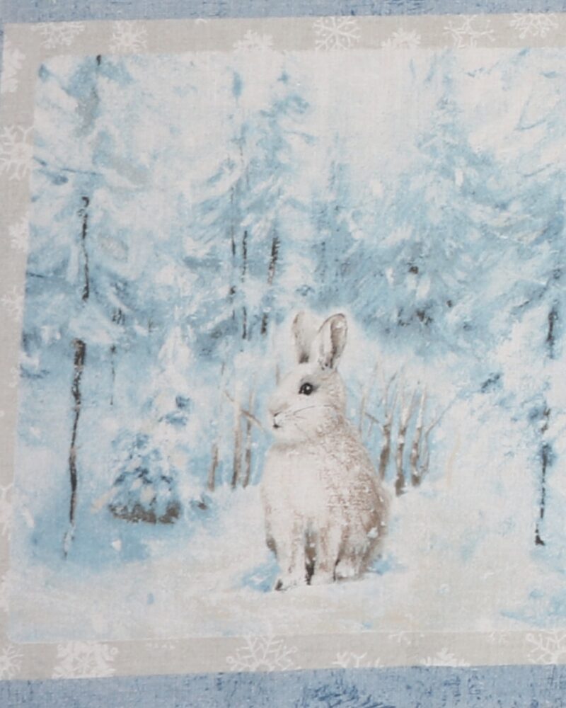 Woodland frost, 5 vinterlandsmotiver - Patchwork rapport - Wilmington prints