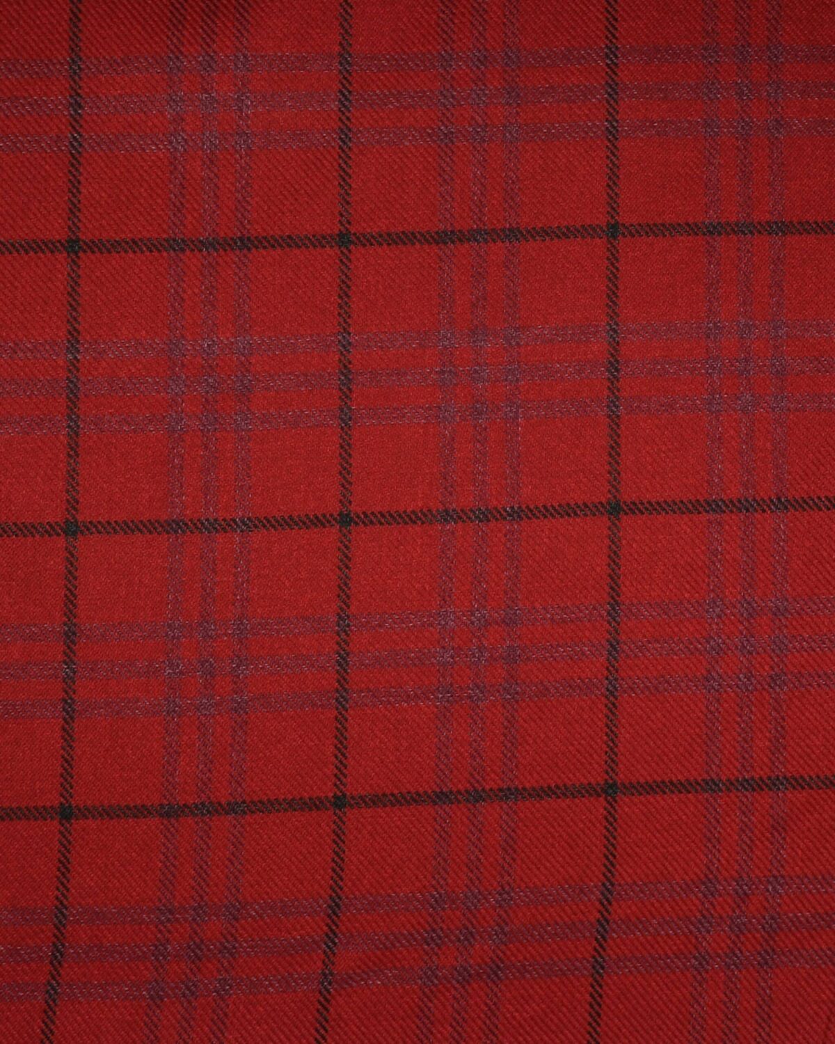 Tern, rød/sort/lyselilla - Uld/polyester