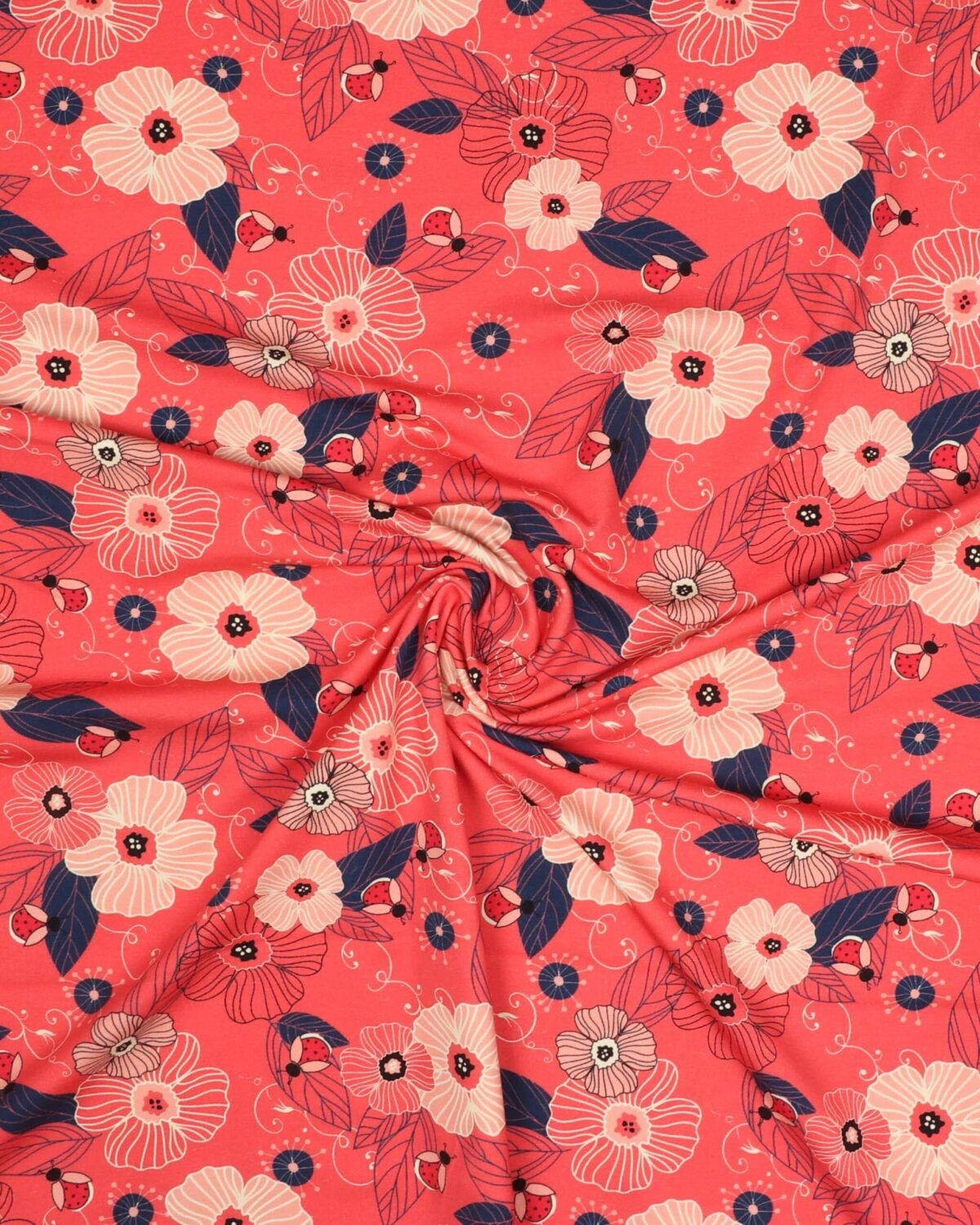 Blomster og mariehøns - Jersey - Billede 2