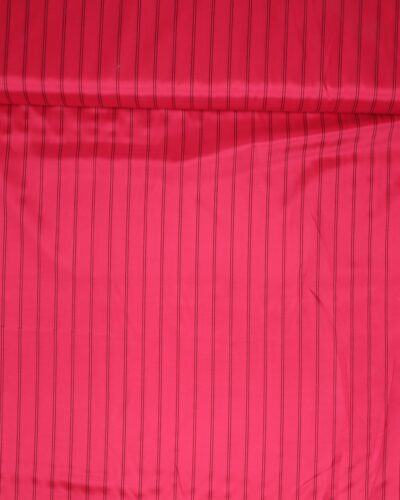Acetat foer - Pink m. sort stribe