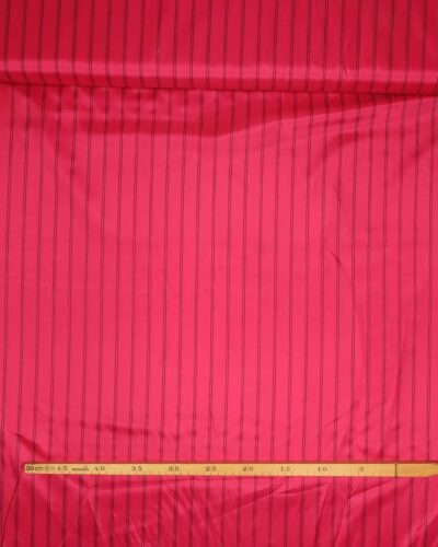 Acetat foer - Pink m. sort stribe 7 Acetat foer - Pink m. sort stribe