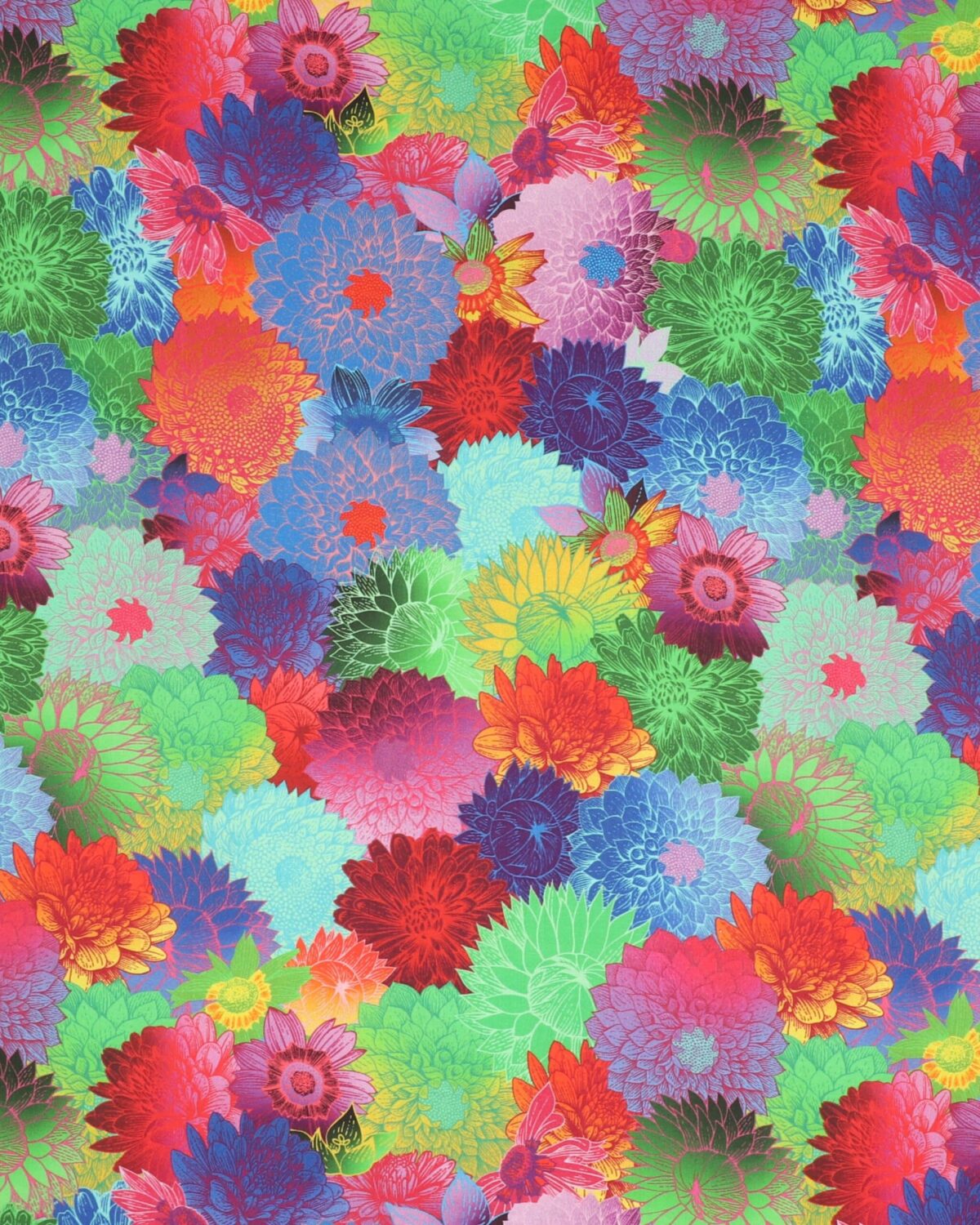 Radiate Life, blomster - Patchwork - Billede 2