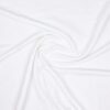 Hvid med krøleffekt - Polyester/bomuld 2 Hvid med krøleffekt - Polyester/bomuld