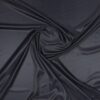 Polyester foer m. stræk - Mørkeblå m. blank overflade 1 Polyester foer m. stræk - Mørkeblå m. blank overflade