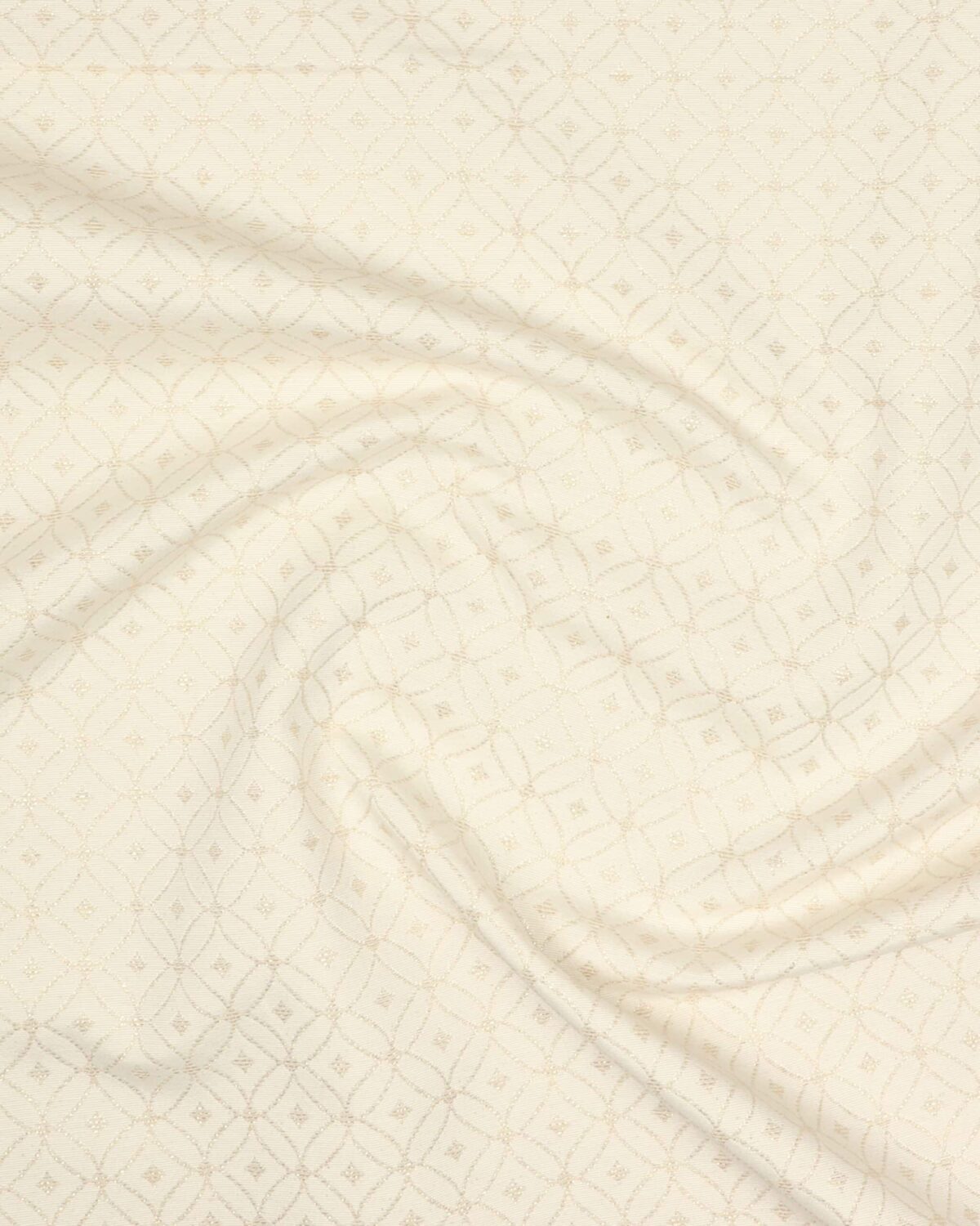Offwhite med guldmønster - Gobelin - Billede 4