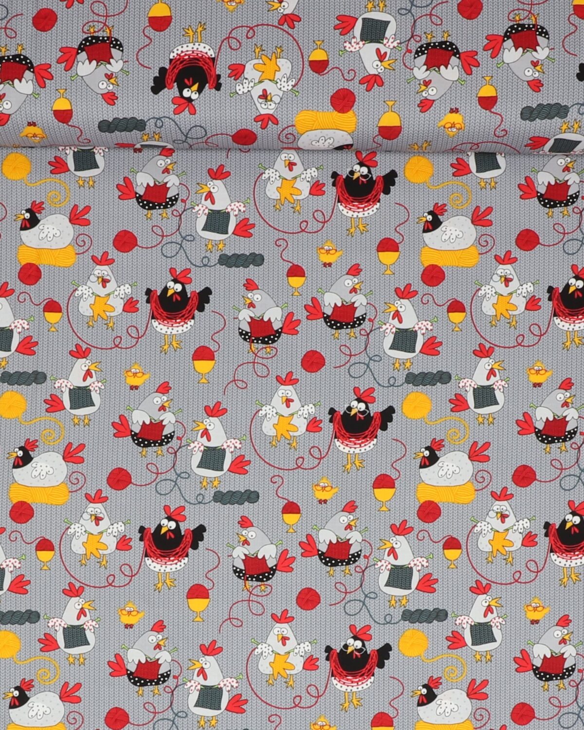 Høns der strikker - Patchwork