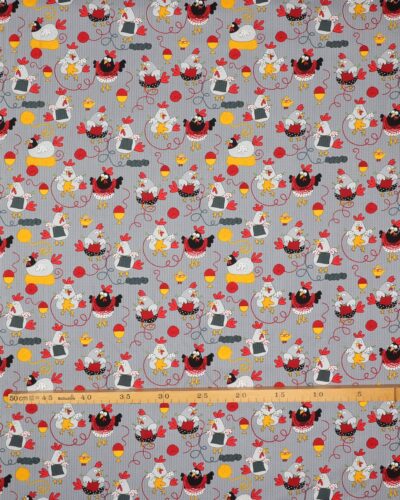 Høns der strikker - Patchwork