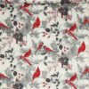 Rød kardinalfugl - Patchwork - Ukendt