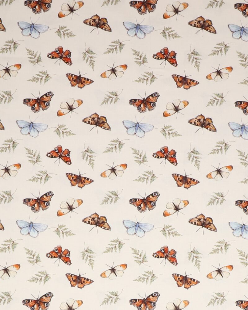 Heavenly Hedgerow, sommerfugle - Patchwork - Figo fabrics