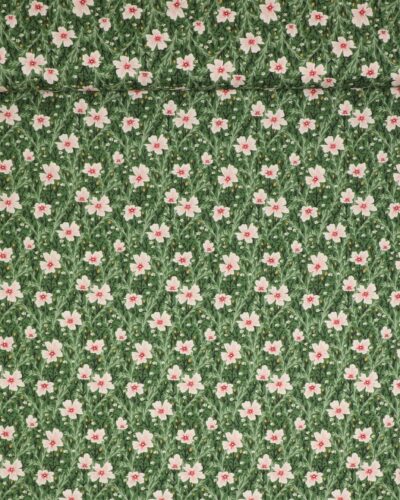 I'll watch you fly, Blomster på grøn - Patchwork