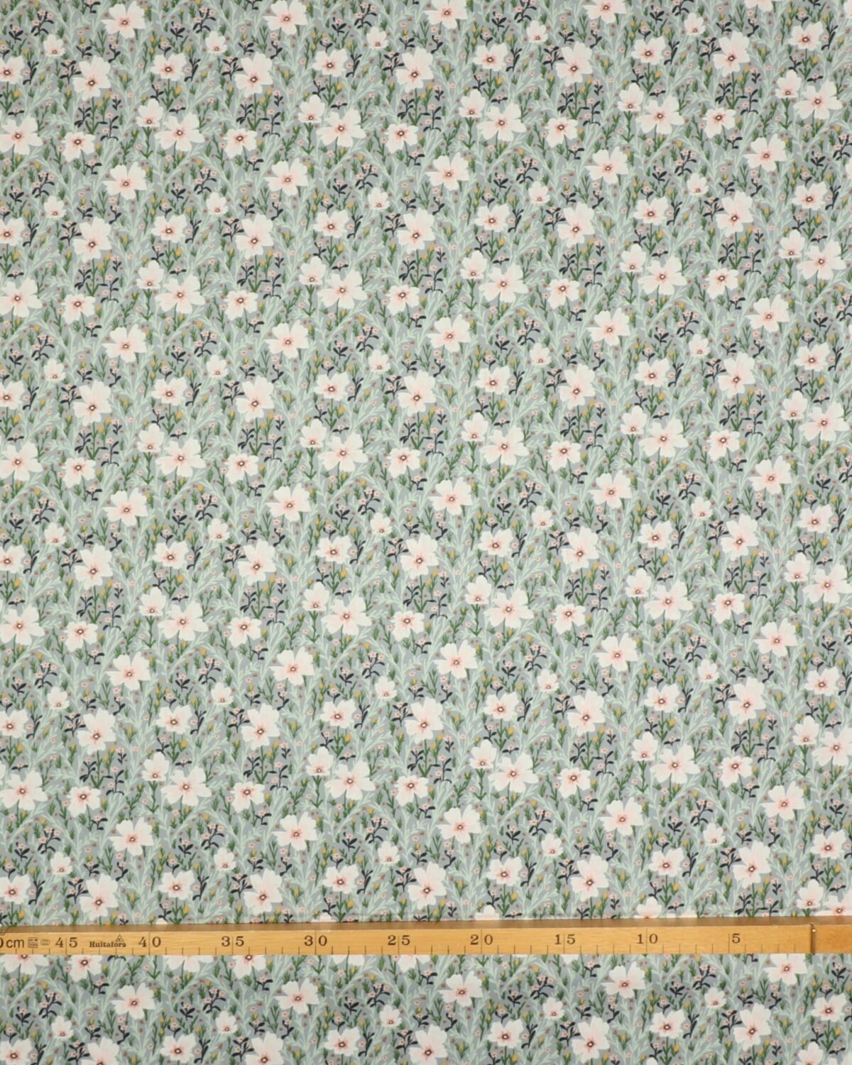 I'll watch you fly, Blomster på grå - Patchwork - Image 3