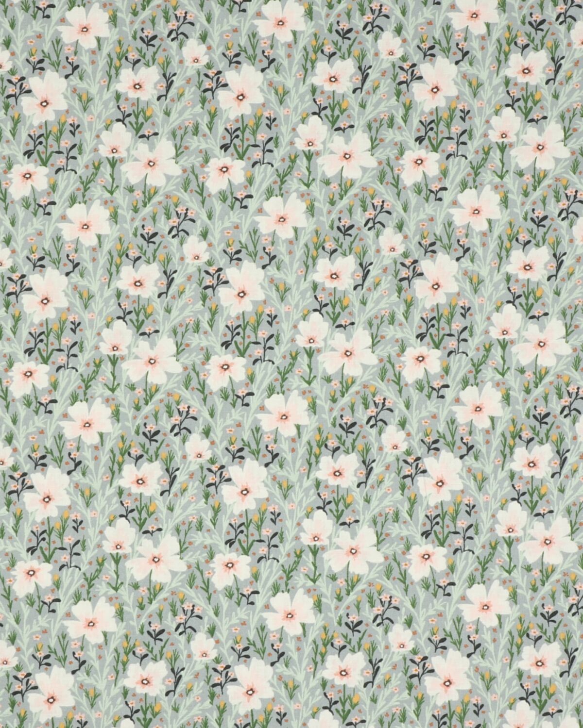 I'll watch you fly, Blomster på grå - Patchwork - Image 2