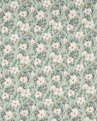 I'll watch you fly, Blomster på grå - Patchwork