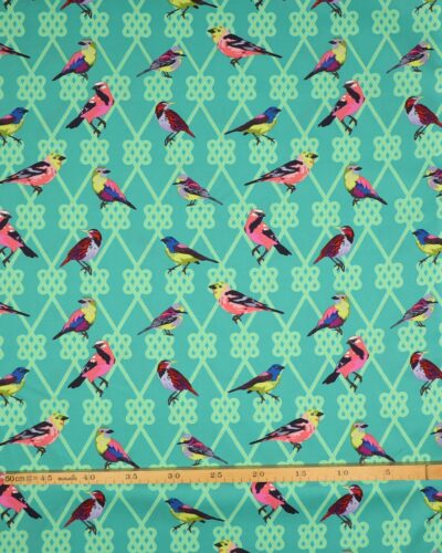 Moon Garden by Tula Pink, fugle - Patchwork 7 Moon Garden by Tula Pink, fugle - Patchwork