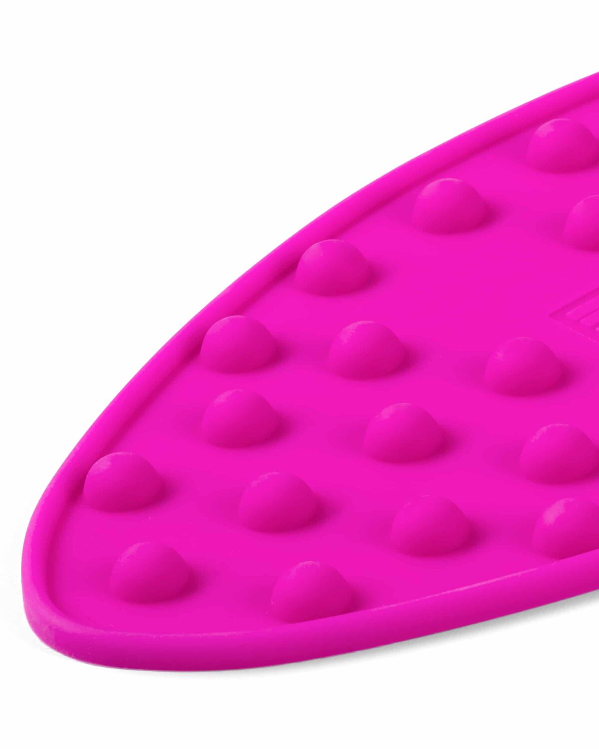 Siliconepad til Prym mini dampstrygejern, pink 15x10 cm - Billede 2