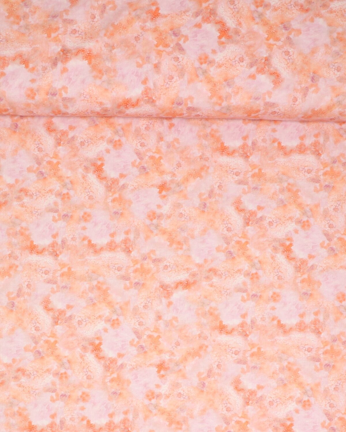 Landscabe Texture, rosa og orange farver - Patchwork