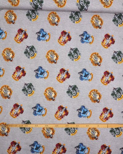 Harry Potter emblemer på lys grå - Jersey 7 Harry Potter emblemer på lys grå - Jersey